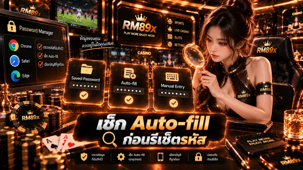 ลืมรหัสผ่าน RM89x