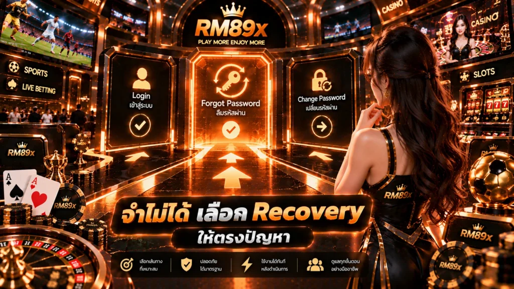 ลืมรหัสผ่าน RM89x
