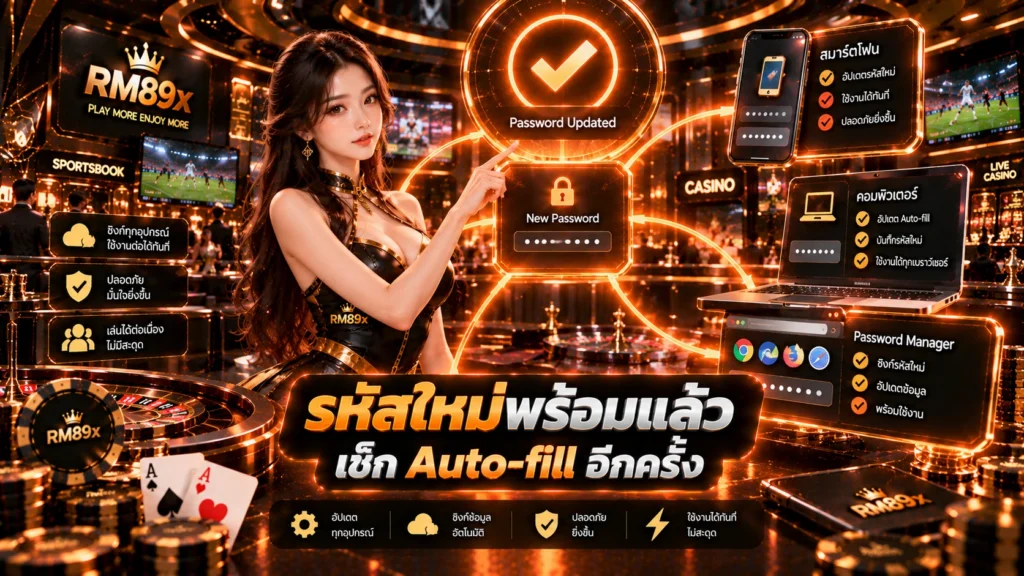 วิธีรีเซ็ตรหัสผ่าน RM89x