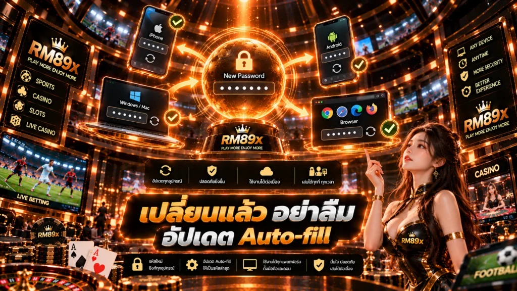 เปลี่ยนรหัสผ่าน RM89x