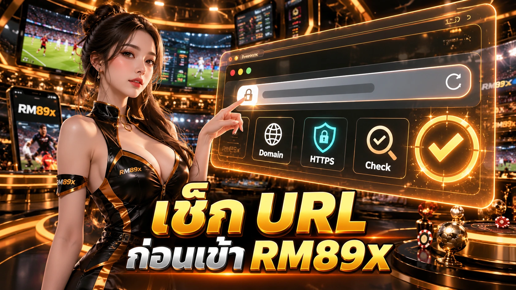 วิธีเช็ก URL RM89x