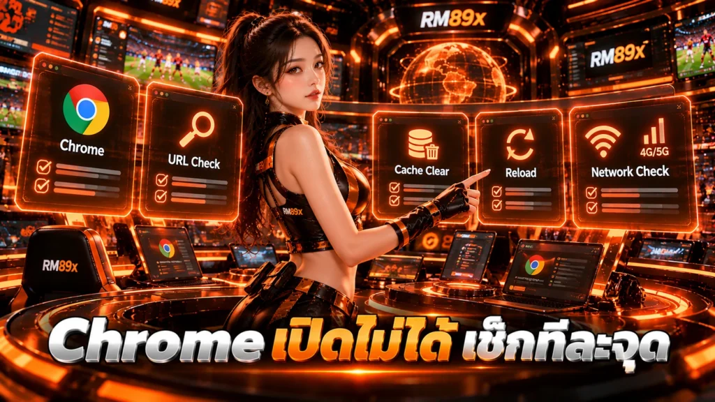 เข้า RM89x ผ่าน Chrome