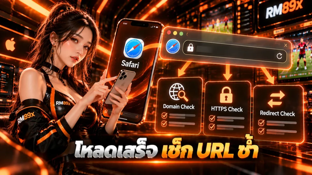 เข้า RM89x ผ่าน Safari