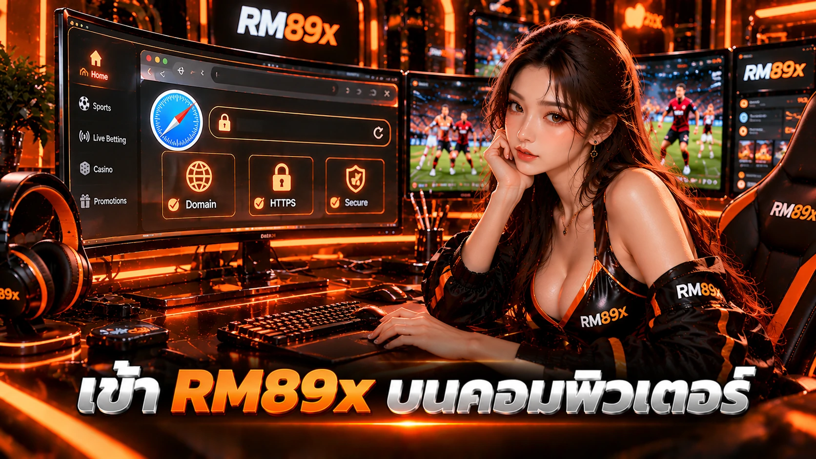 เข้า RM89x บนคอมพิวเตอร์
