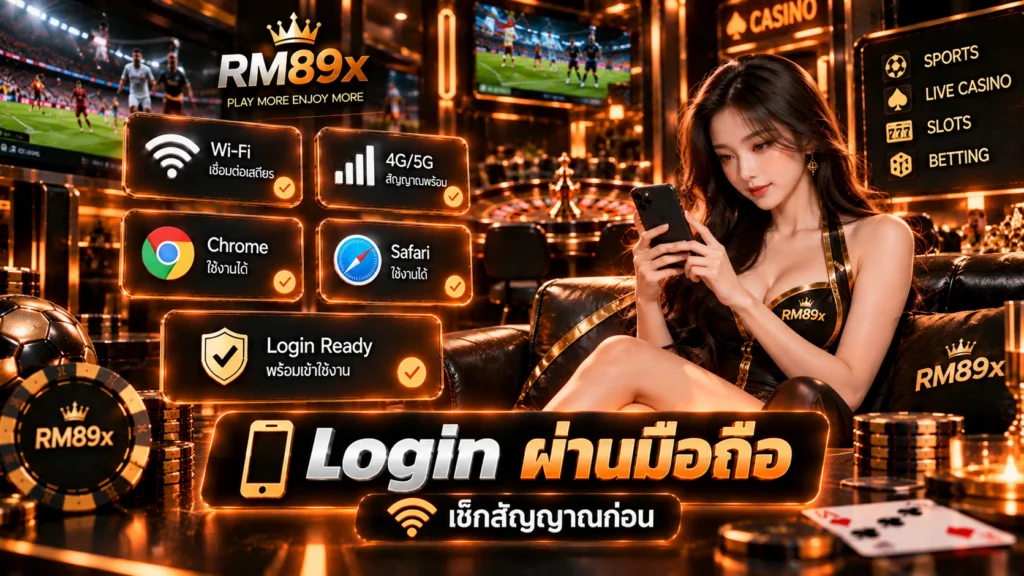 เข้าสู่ระบบ RM89x