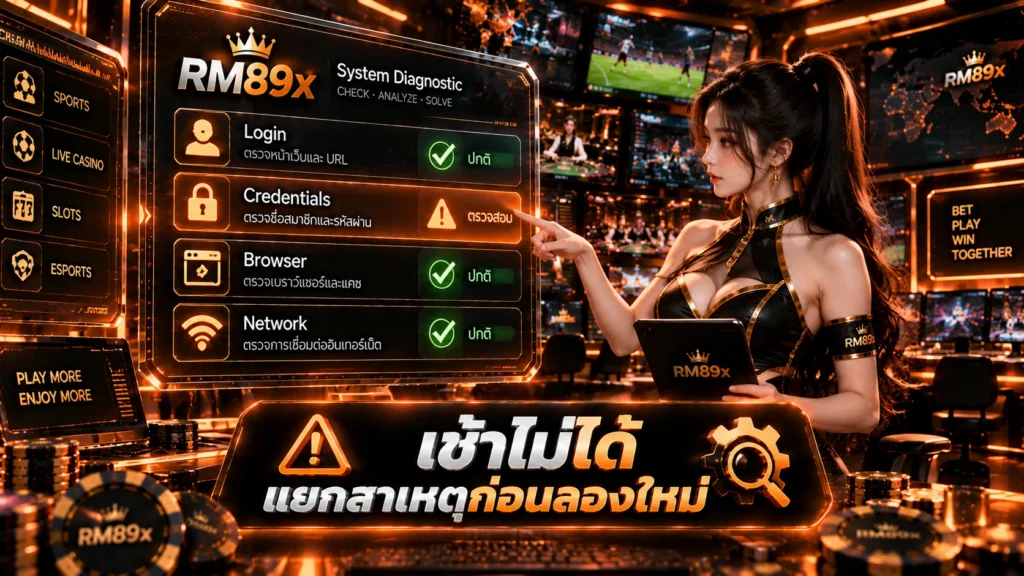 เข้าสู่ระบบ RM89x
