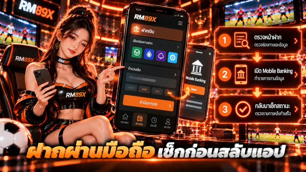 ฝาก RM89x ผ่านมือถือ